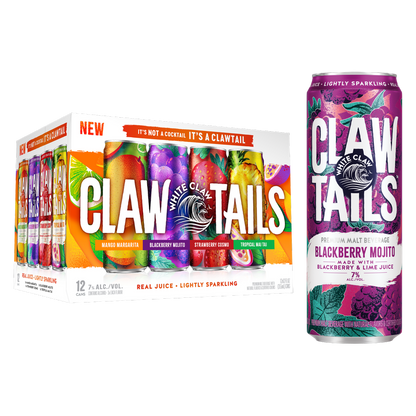White Claw Clawtails 12pk 12oz Can 7% ABV – BevMo! Washington