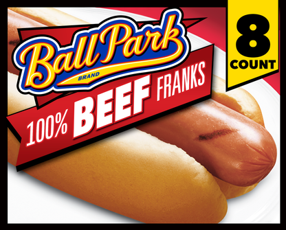 Ball Park All Uncured Beef Hot Dogs - 8ct /15oz