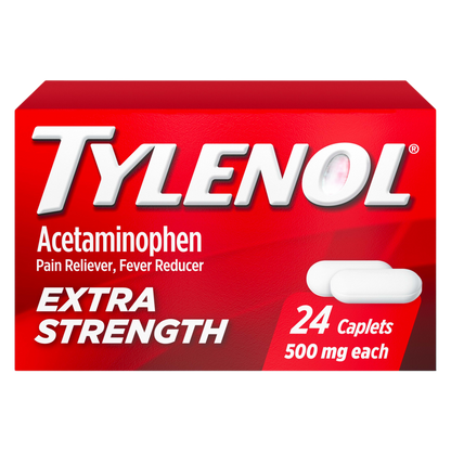 Tylenol Extra Strength Caplets 24ct