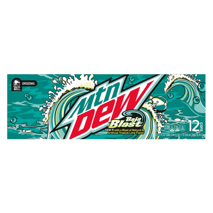 Mountain Dew Baja Blast 12pk 12oz Can