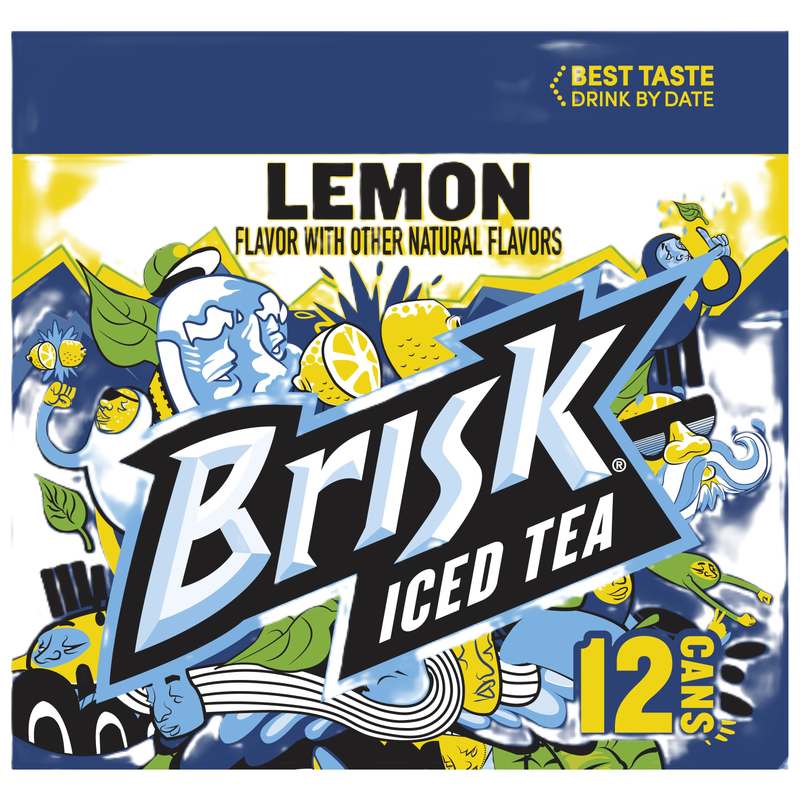 Brisk Iced Tea Lemon 12pk 12oz Btl
