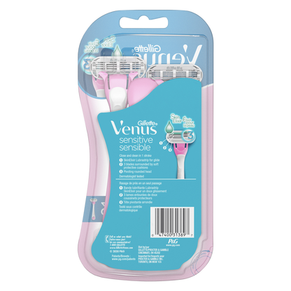 Venus Women's Disposable Razors Sensitive 3ct