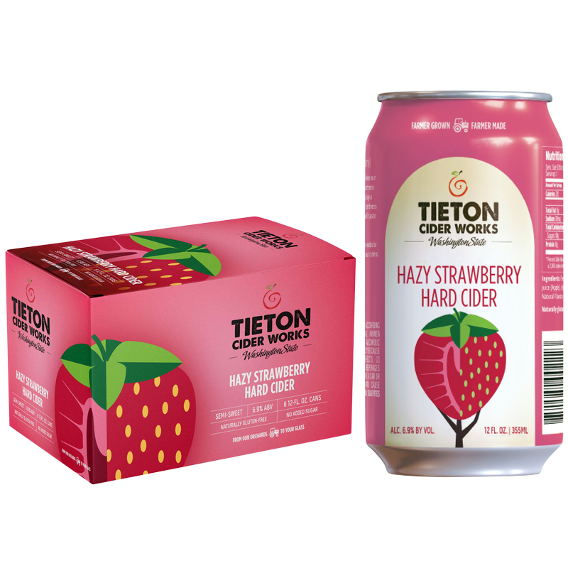 Tieton Cider Works Seasonal Cider 6pk 12oz Cans