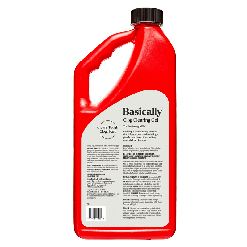 Basically Drain Clog Remover Gel 32 oz.