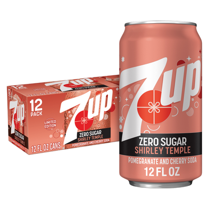 7UP Shirley Temple Zero 12pk 12oz Can