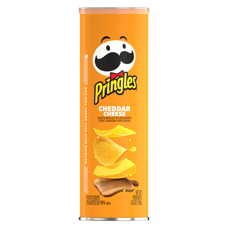 Pringles Cheddar Cheese Potato Crisps Chips 5.5oz