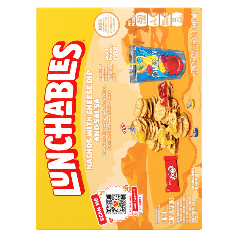 Lunchables Nachos with Cheese Dip & Salsa - 10.7oz