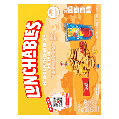 Lunchables Nachos with Cheese Dip & Salsa - 10.7oz