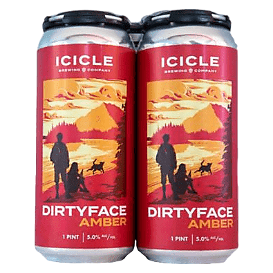 Icicle Brewing Co. Dirtyface Amber (4PKC 16 OZ)