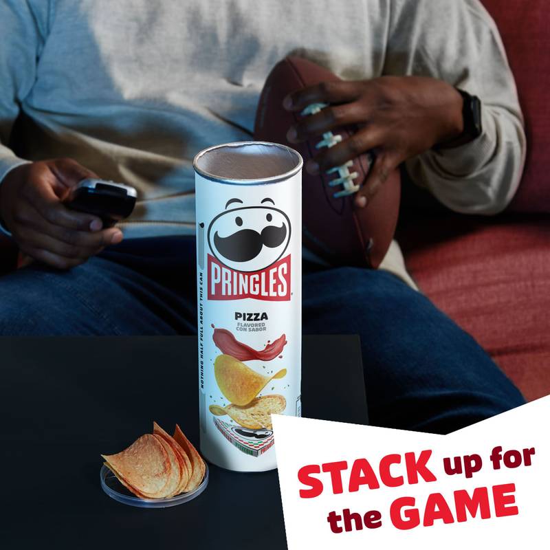 Pringles Potato Crisps Chips, Pizza, 5.5oz