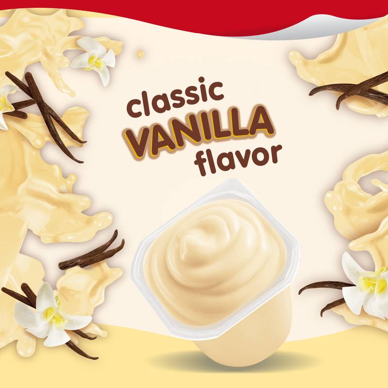 Snack Pack Vanilla Pudding - 4ct