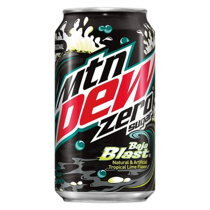 Mountain Dew Zero Sugar Baja Blast 12pk 12oz Can