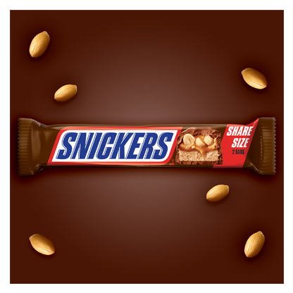 Snickers Candy Bar King Size 3.29oz