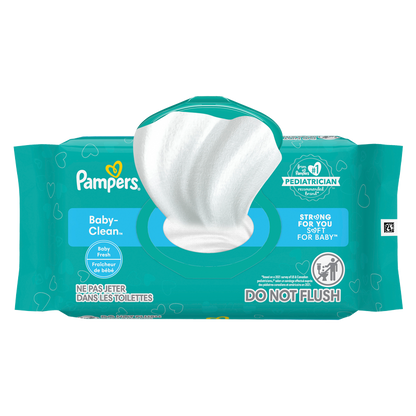 Pampers Baby Wipes Baby Fresh Scent 1X Pop-Top 72ct
