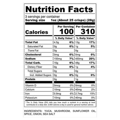 Snacklins Chesapeake Bay Plant Crisps 3oz