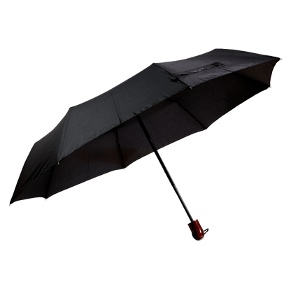 Clicks Umbrellas Automatic Open & Close Black Umbrella