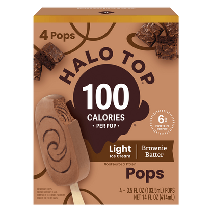 Halo Top Pops Brownie Batter 4ct