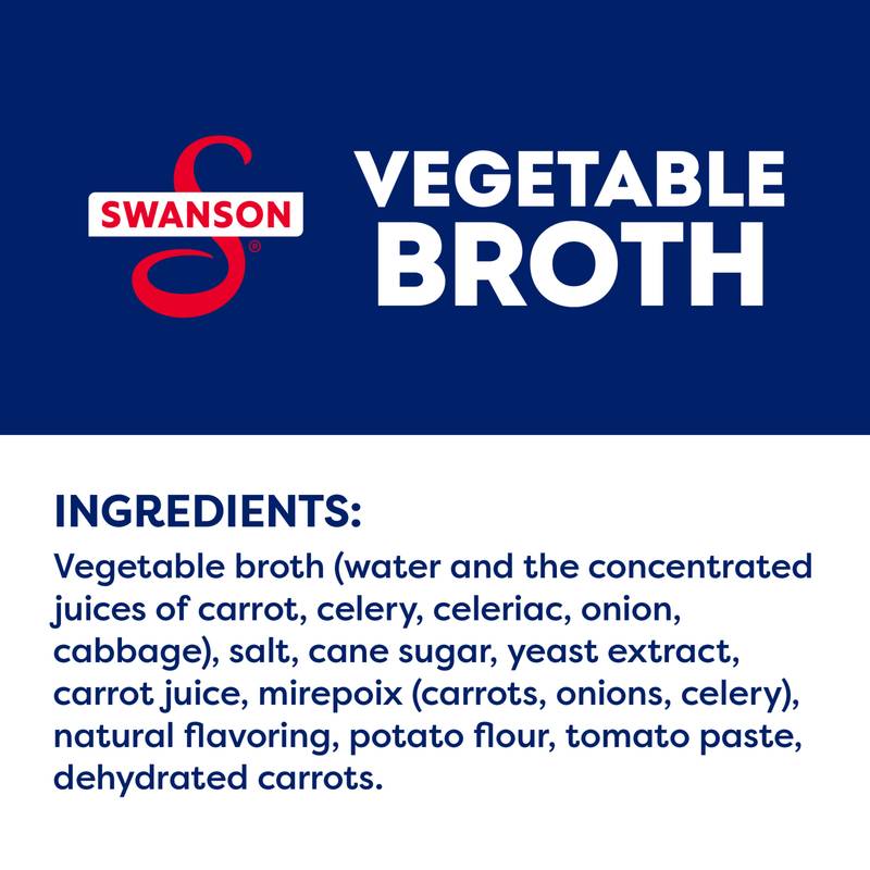 Swanson Vegetable Broth, 32 fl. oz.