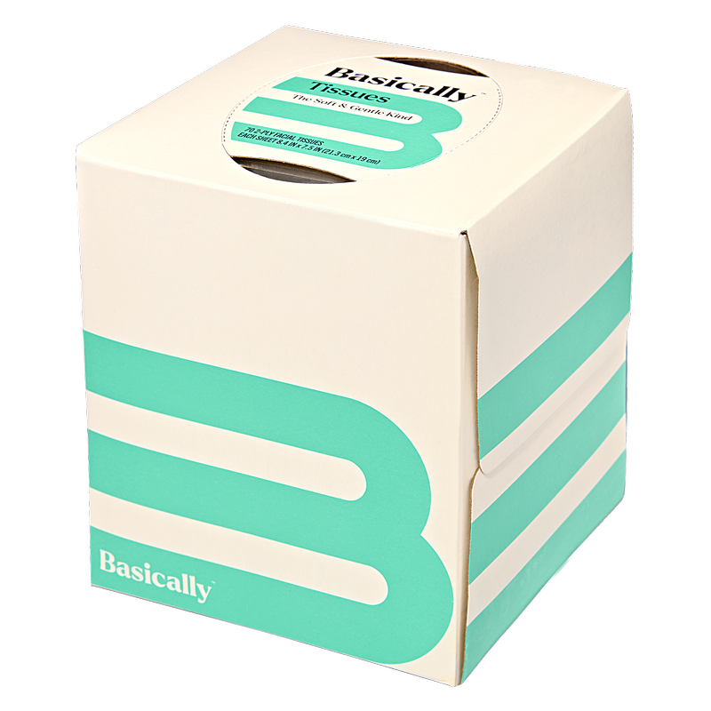 Basically 70ct Soft Facial Tissues