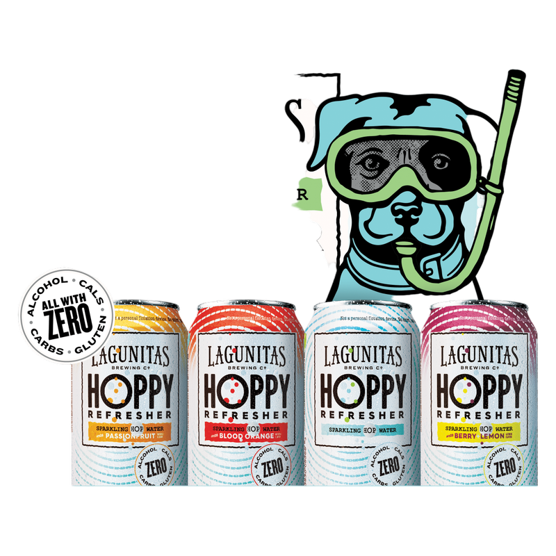 Lagunitas Hoppy Refresher Variety Pack, 12 Pack, 12 fl. oz. Cans