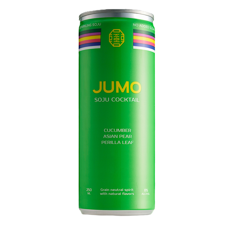 JUMO Soju Cocktail Cucumber Asian Pear Perilla Leaf 4pk