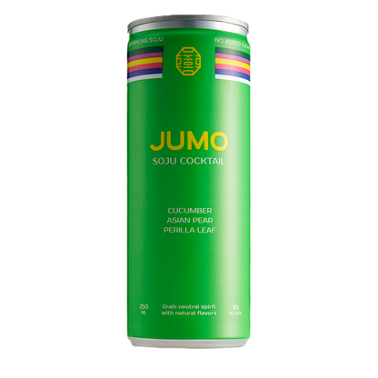 JUMO Soju Cocktail Cucumber Asian Pear Perilla Leaf 4pk