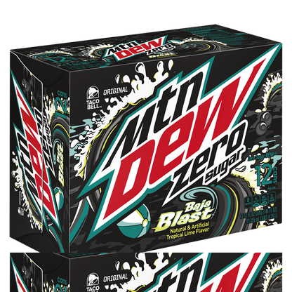 Mountain Dew Baja Blast Zero 12oz 12pk