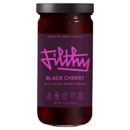 Filthy Black Cherries 8oz