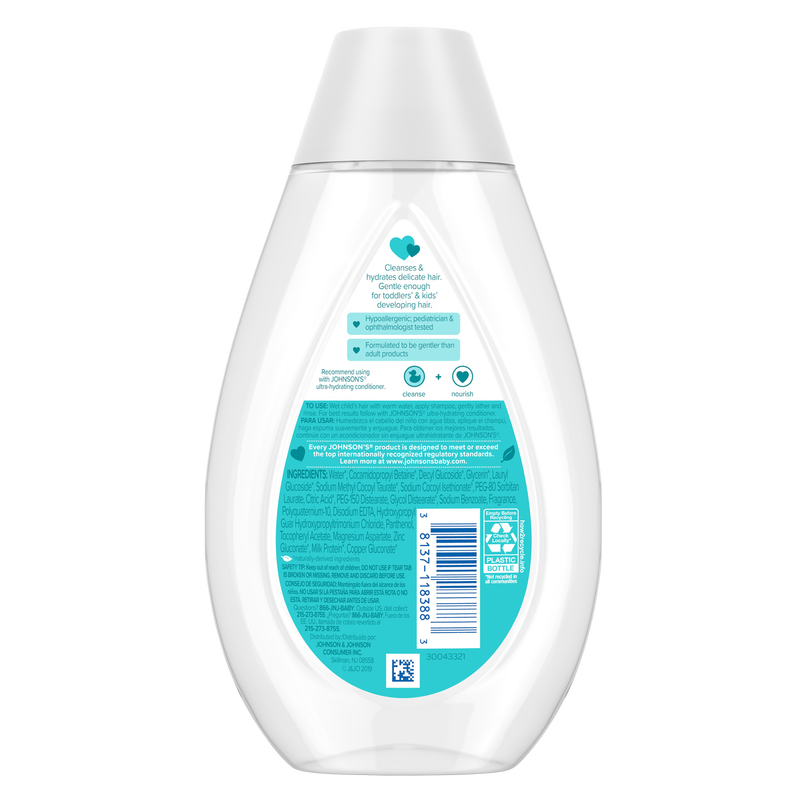 Johnson's Kids Ultra-Hydrating Shampoo 13.6oz
