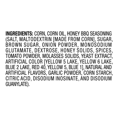 Fritos Flavor Twists Honey BBQ Corn Chips 3.5oz