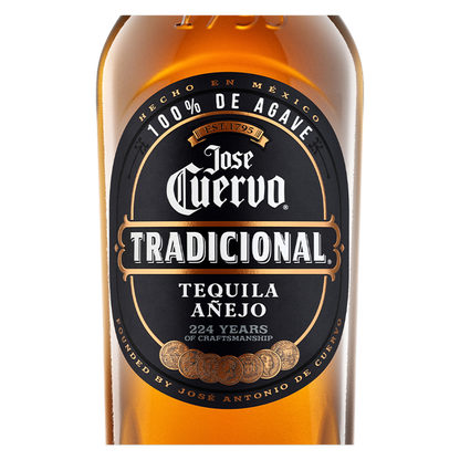 Jose Cuervo Tradicional Añejo Tequila 750ml (80 Proof)