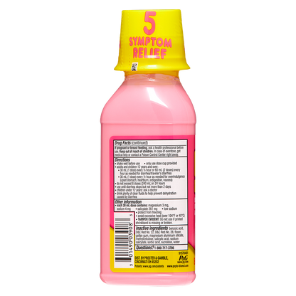 Pepto Bismol 5 Symptom Digestive Relief Original Liquid 8oz