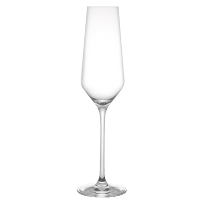 Layla Crystal Champagne Glasses 6.7oz 4pk