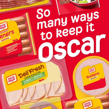 Oscar Mayer Deli Fresh Oven Roasted Turkey Breast Sliced Lunch Meat - 9oz