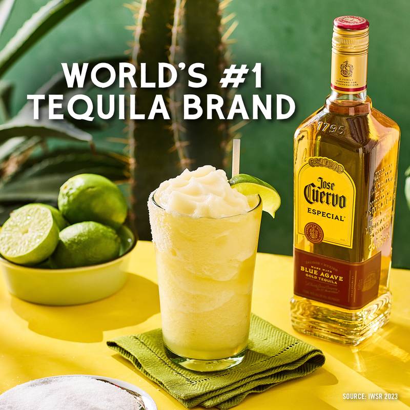 Jose Cuervo Especial Gold with Margarita Mix Tequila Gold 750ml (80 Proof)