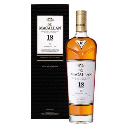 Macallan 18 Yr Sherry Oak 750ml (86 Proof) – BevMo! Washington