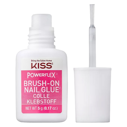 Kiss PowerFlex Brush-On Nail Glue 0.17 oz