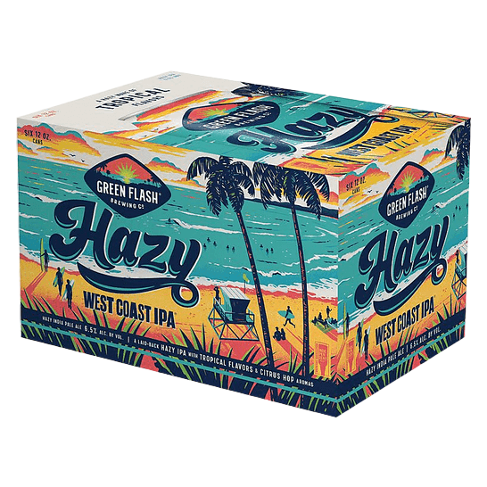 Green Flash Hazy West Coast IPA  (6PK 12 OZ)