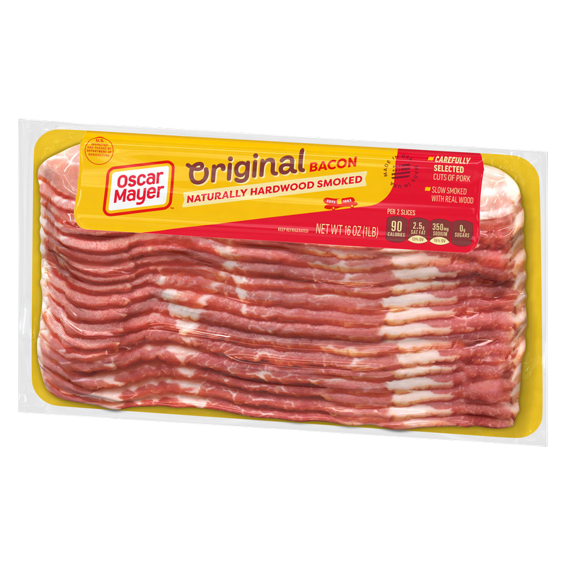 Oscar Mayer Naturally Hardwood Smoked Bacon - 16oz