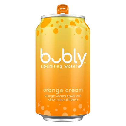 Bubly Orange Cream 8pk 12oz Can