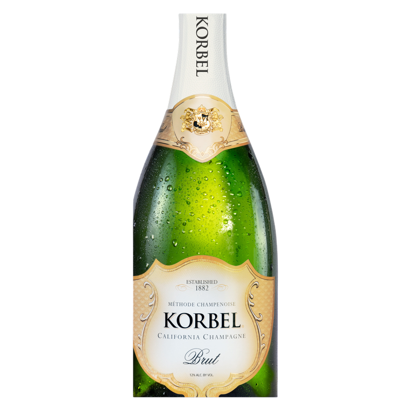 Korbel Brut California Champagne Sparkling Wine 4pk 187ml Btl