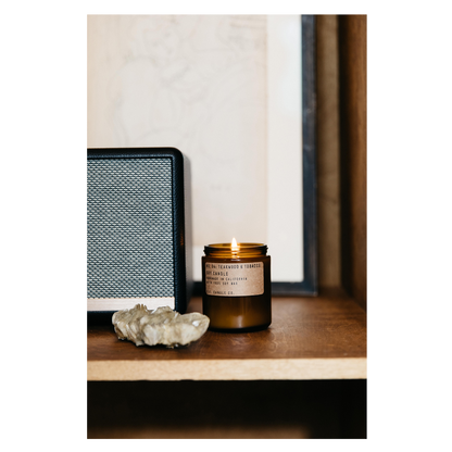 P.F. Candle Co Teakwood & Tobacco Soy Candle 7.2oz