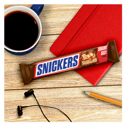 Snickers Candy Bar King Size 3.29oz
