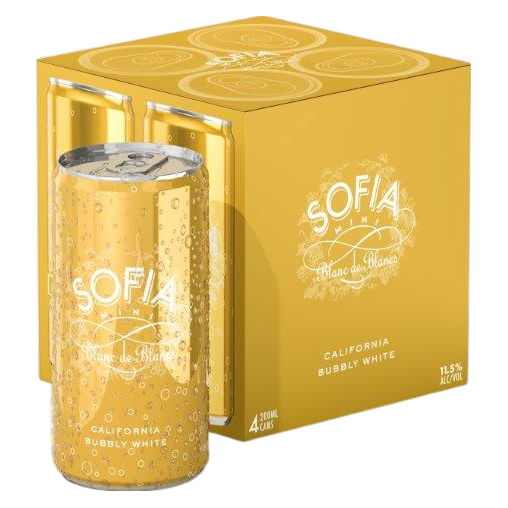 Coppola Sofia Blanc de Blanc 4pk 187ml 12% ABV