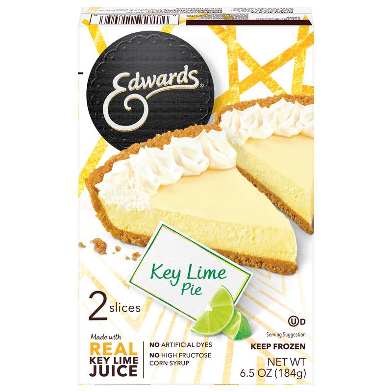 Edwards Frozen Key Lime Pie Slices - 2ct/6.5oz