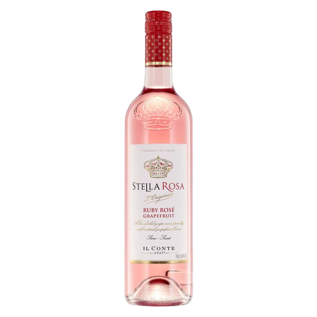 Stella Rosa Ruby Grapefruit Semi-Sweet Rose 750ml