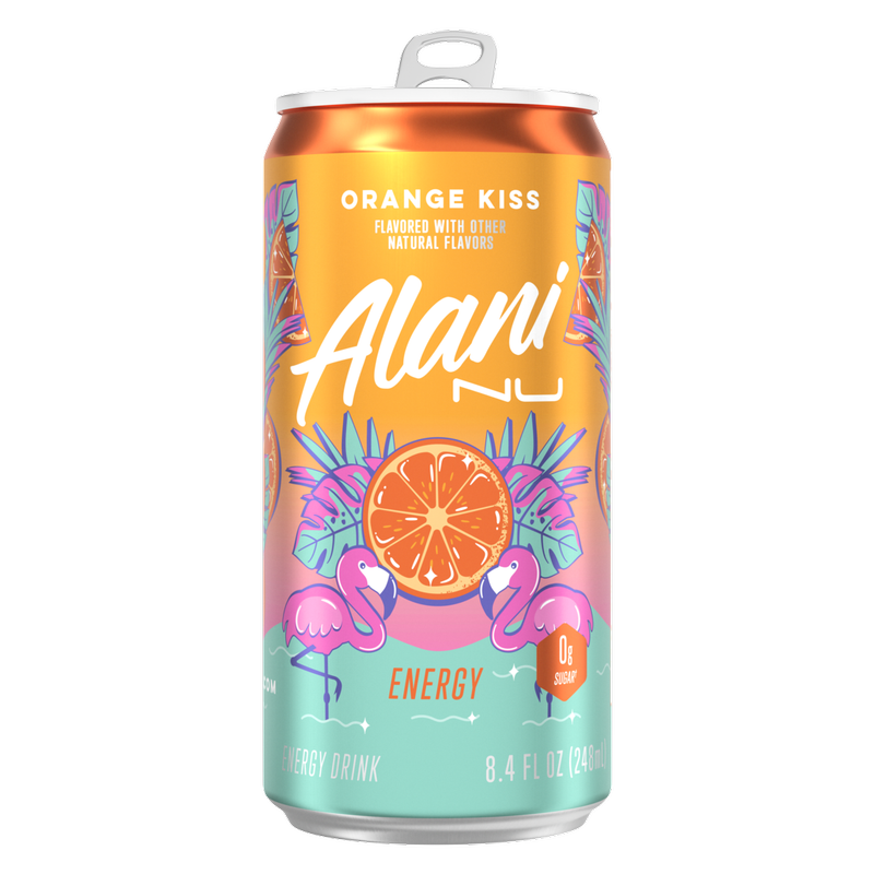 Alani Energy Orange Kiss 4pk 8.4oz Can – BevMo! Washington