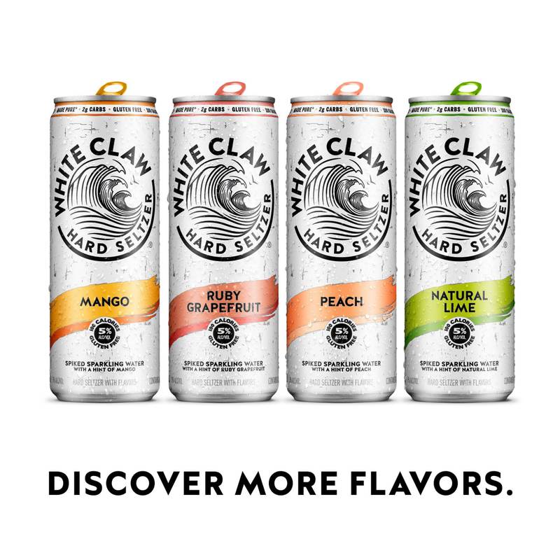 White Claw Black Cherry 12pk 12oz Can 5.0% ABV – BevMo! Washington