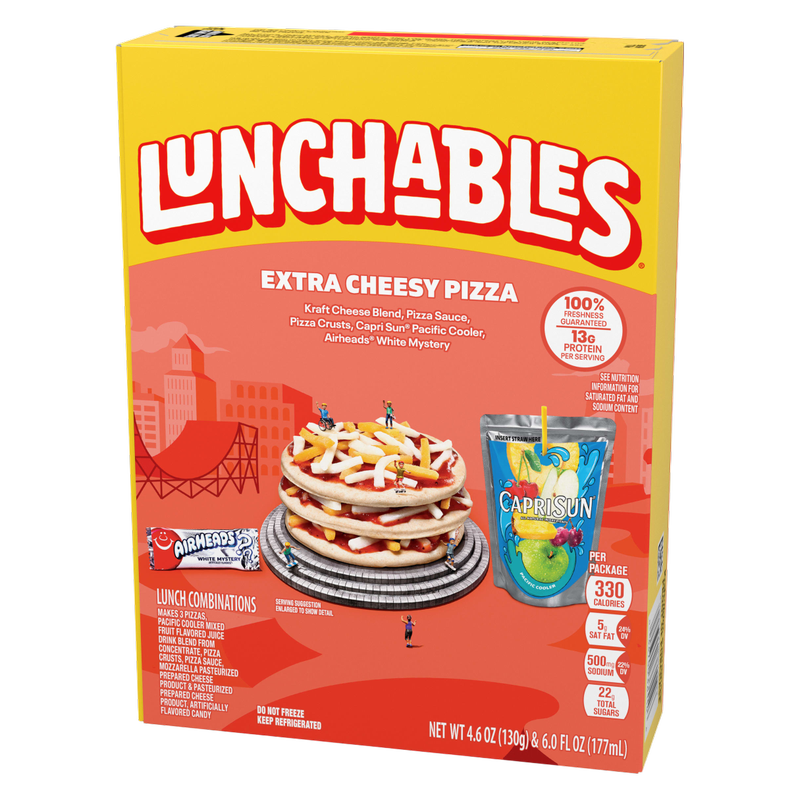 Lunchables Extra Cheesy Pizza with Capri Sun - 10.6oz
