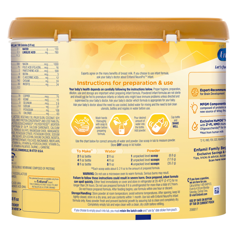 Enfamil NeuroPro Infant Formula Powder 20.7oz